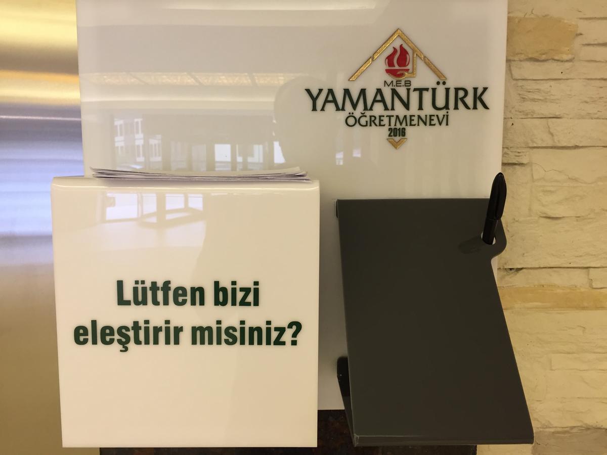 Yamanturk Ogretmenevi 호텔 Çamlıhemşin 외부 사진